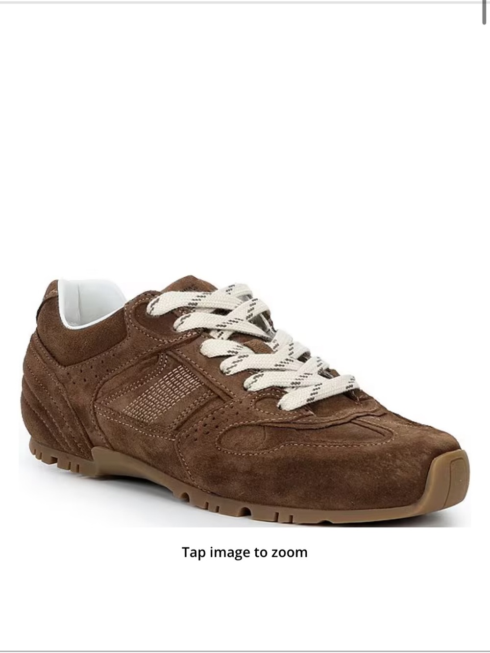 Alohas Brown Suede Sneakers - Brand New!